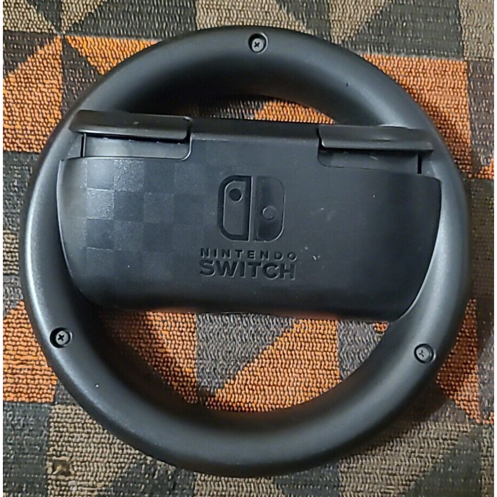 Nintendo Switch OEM Black Mini Steering Wheel Model HAC-017 Official Original